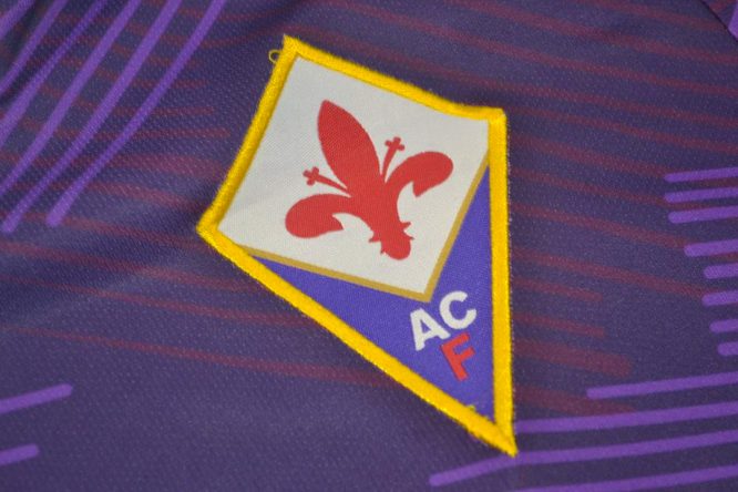 Shirt Fiorentina Sign, Fiorentina 1992-1993 Home Short-Sleeve