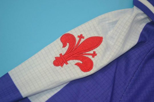 Shirt Mini-Emblem, Fiorentina 1998-1999 Home Long-Sleeve