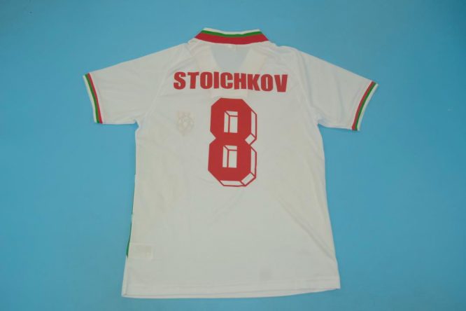 Stoichkov Nameset, Bulgaria 1994 Home Short-Sleeve