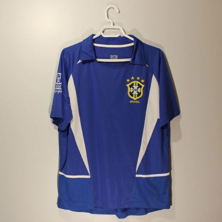 Brazil Ronaldinho #10 World Cup 2006 Awaykit Nameset Printing 