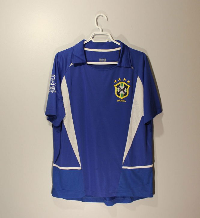 Shirt Front, Brazil 2002 Away Short-Sleeve