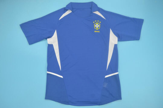 Shirt Front, Brazil 2002 Away Short-Sleeve Jersey