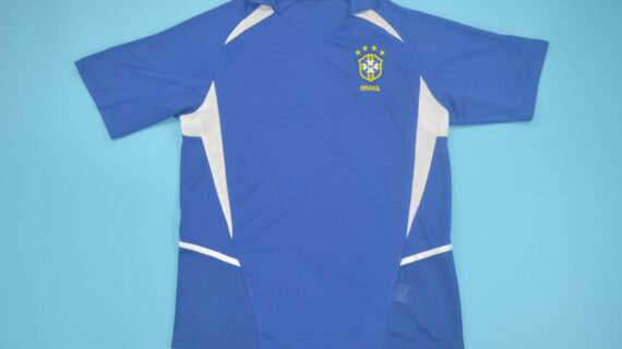 Shirt Front, Brazil 2002 Away Short-Sleeve Jersey