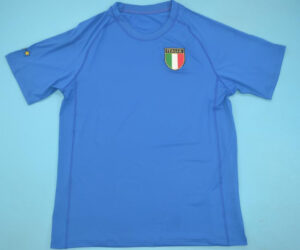 Shirt Front - Italy 2000-2002 Home Short-Sleeve Jersey