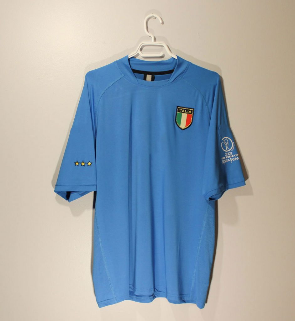 maglia italia TOTTI WC 2002 Japan Korea mondiale home XL jersey shirt vintage 