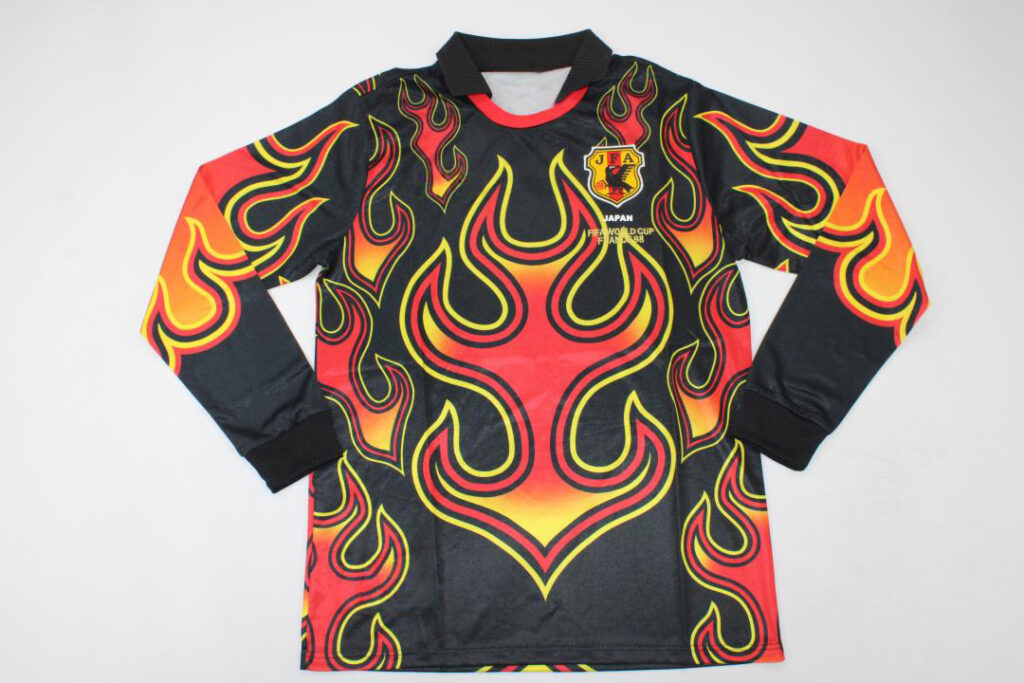 JAPANユニフォーム 2008-09 Japan Home L/S Shirt - 7/10 - (S)