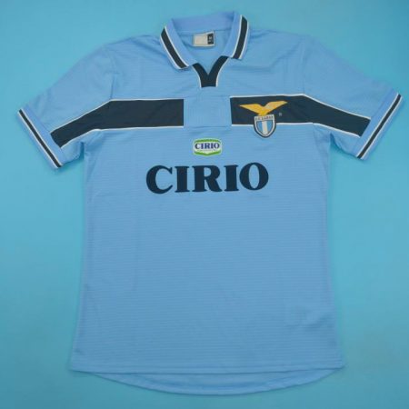 Shirt Front, Lazio 1999-2000 Home Short-Sleeve