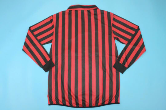 Shirt Back Blank, AC Milan 1999-2000 Home Long-Sleeve Jersey