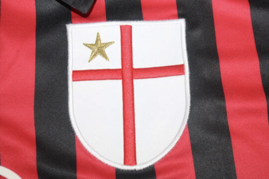 Club Emblem, AC Milan 1999-2000 Home Long-Sleeve