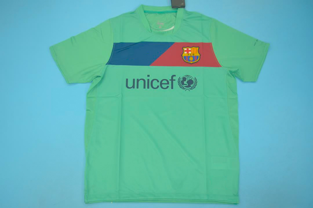 barcelona green jersey