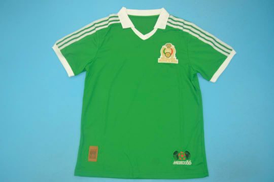 Shirt Front, Mexico 1986 Home Short-Sleeve