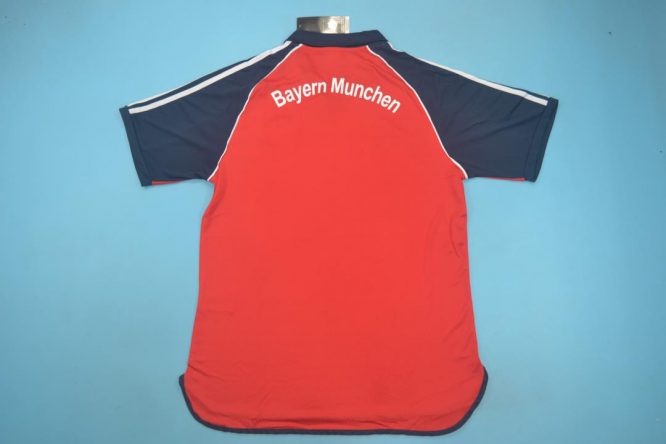 Shirt Back, Bayern 1999-2001 Home Short-Sleeve