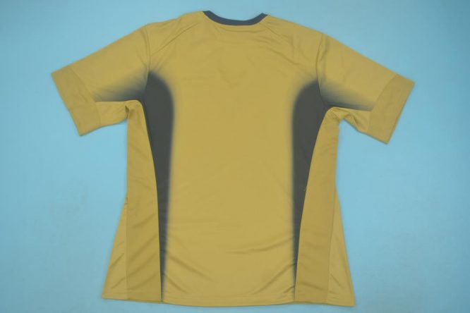 Shirt Back, Italy 2006 Goalkeeper Gold Buffon Short-Sleeve