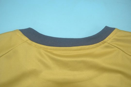 Shirt Collar Back, Italy 2006 Goalkeeper Gold Buffon Short-Sleeve