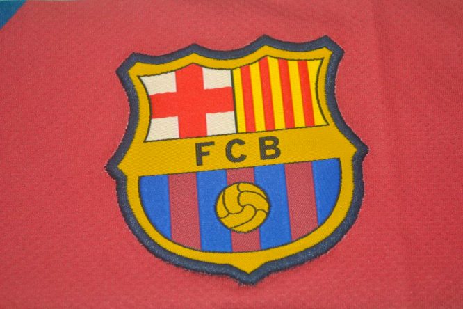 Shirt Barcelona Emblem, Barcelona 2010-2011 Away Green Short-Sleeve