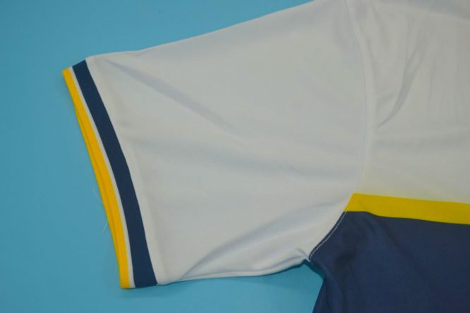 Shirt Sleeve, Boca Juniors 1996-1997 Away White Short-Sleeve