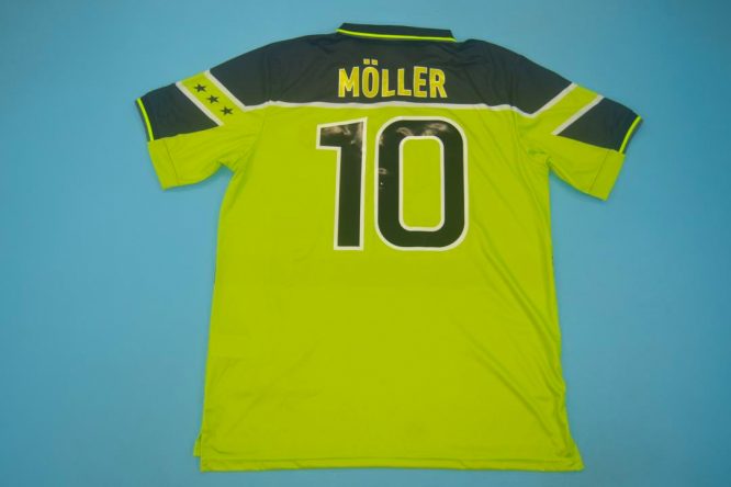 Moller Nameset, Borussia Dortmund 1996-1997 Champions League Final Home Short-Sleeve
