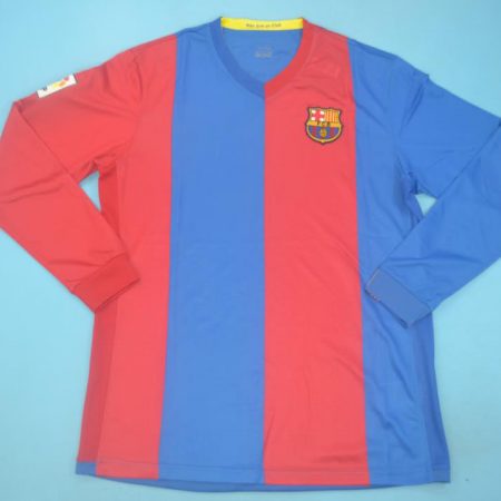 Shirt Front, Barcelona 2006-2007 Home Long-Sleeve