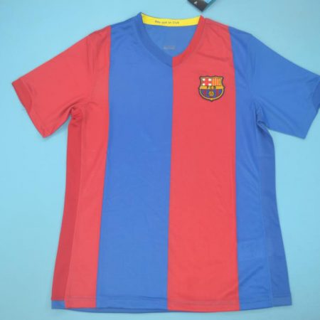 Shirt Front, Barcelona 2006-2007 Home Short-Sleeve