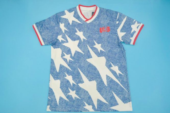 Shirt Front, United States USA 1994 Away Denim Short-Sleeve