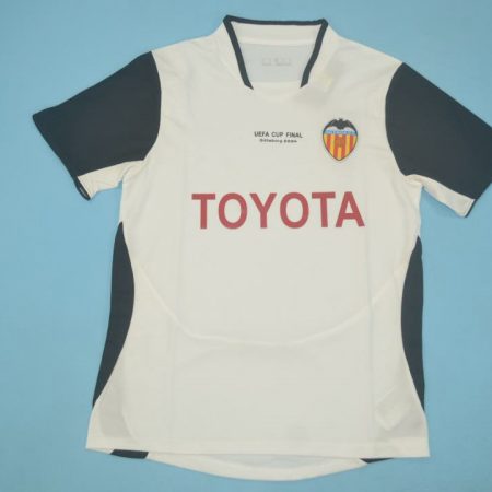 Shirt Front, Valencia 2003-2004 Home Short-Sleeve