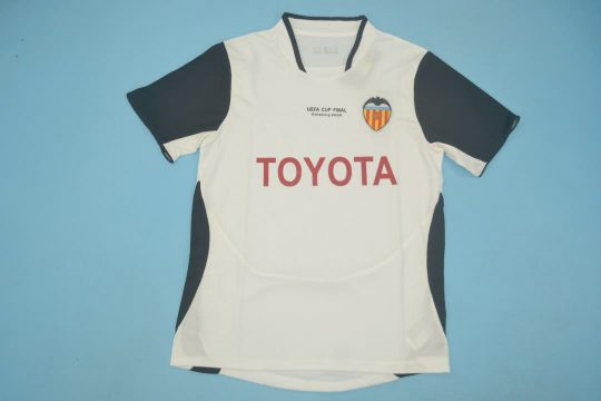 Shirt Front, Valencia 2003-2004 Home Short-Sleeve