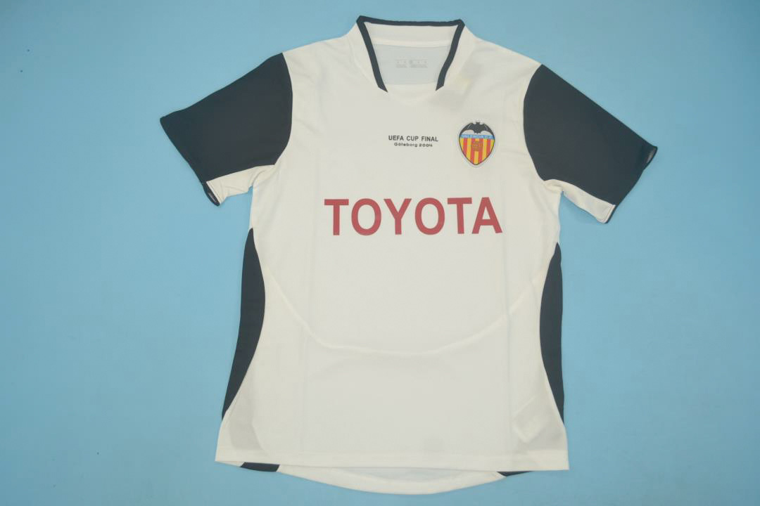 Camiseta Valencia CF 2003-2004 Local Final UEFA – Camisetas Futbol y  Baloncesto