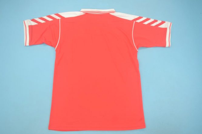 Shirt Back Blank, Denmark 1998 Home Red Short-Sleeve