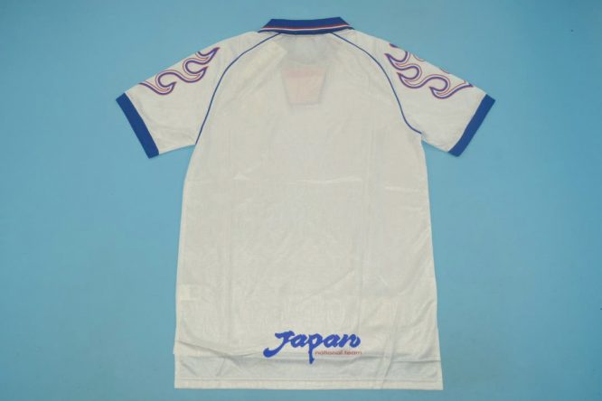 Shirt Back Blank, Japan 1998 Away White Short-Sleeve