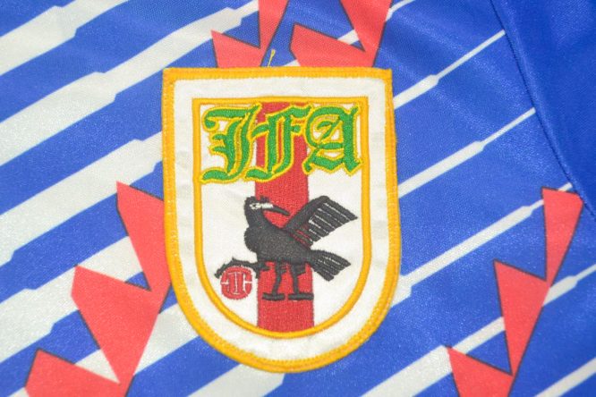Shirt Japan Emblem, Japan 1993-1994 Home Short-Sleeve