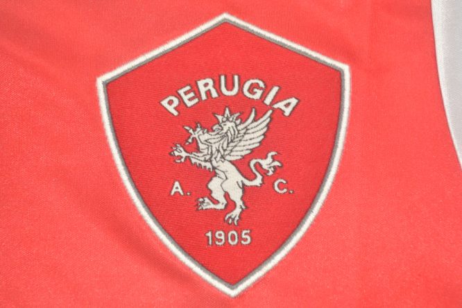 Shirt Perugia Logo, Perugia 1998-1999 Home Short-Sleeve
