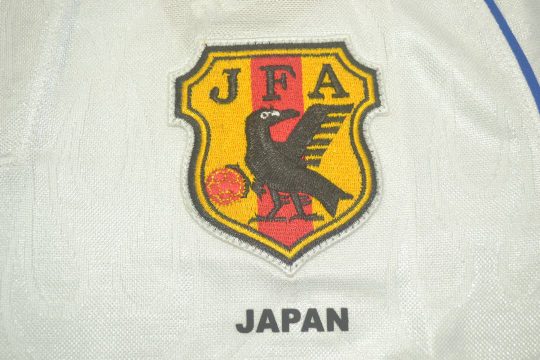 Shirt Japan Emblem, Japan 1998 Away White Short-Sleeve