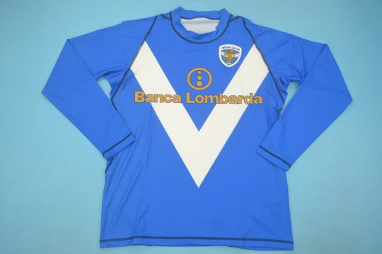 Shirt Front, Brescia 2003-2004 Home Long-Sleeve