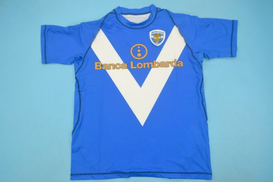 Shirt Front, Brescia 2003-2004 Home Short-Sleeve