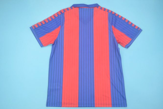 Shirt Back Blank, Barcelona 1991-1992 Home Short-Sleeve
