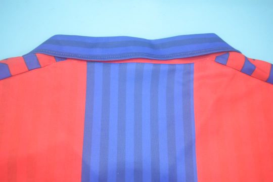 Shirt Collar Back, Barcelona 1991-1992 Home Short-Sleeve