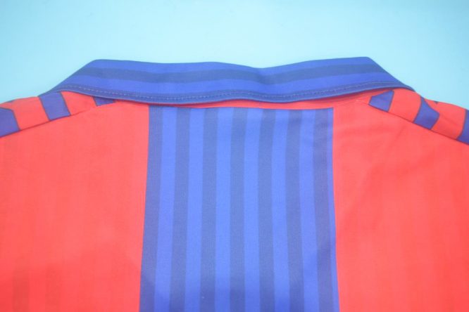 Shirt Collar Back, Barcelona 1991-1992 Home Short-Sleeve