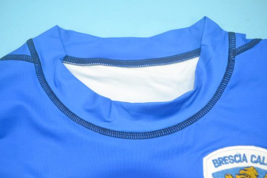 Shirt Collar Front, Brescia 2003-2004 Home Short-Sleeve