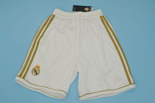 Shorts Front, Real Madrid 2011-2012 Home Shorts