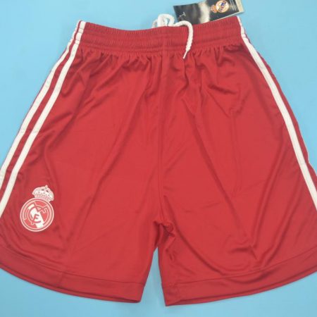 Shorts Front, Real Madrid 2011-2012 Third Red Shorts
