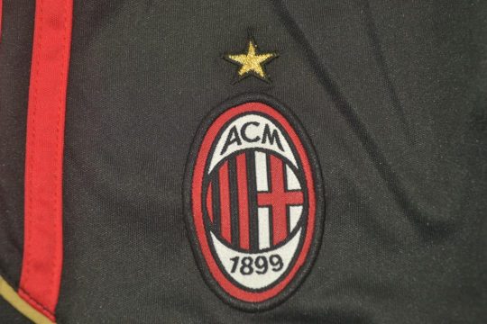 Shorts AC Milan Logo, AC Milan 2006-2007 Home Shorts