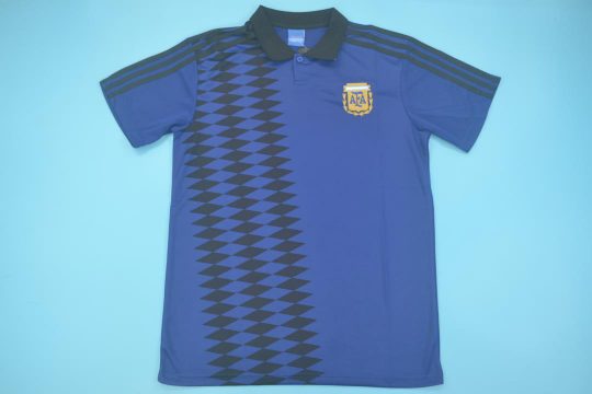 Shirt Front, Argentina 1994 Away Short-Sleeve
