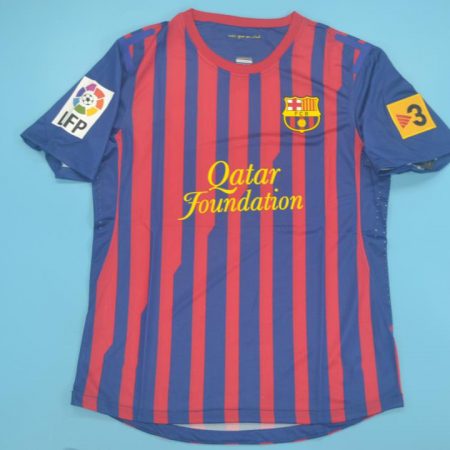 Shirt Front, Barcelona 2011-2012 Home Short-Sleeve