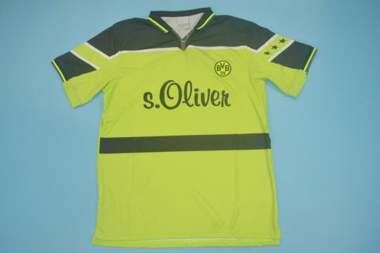 Shirt Front, Borussia Dortmund 1997-1998 Home Short-Sleeve
