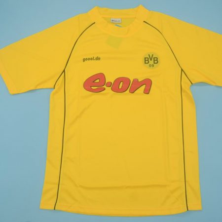 Shirt Front, Borussia Dortmund 2001-2002 Home Short-Sleeve