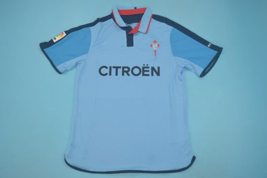 Shirt Front, Celta Vigo 2003-2005 Home Short-Sleeve