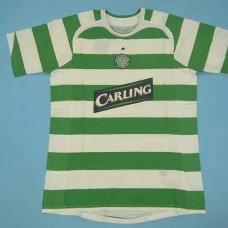 Shirt Front, Celtic Glasgow 2005-2007 Home Short-Sleeve