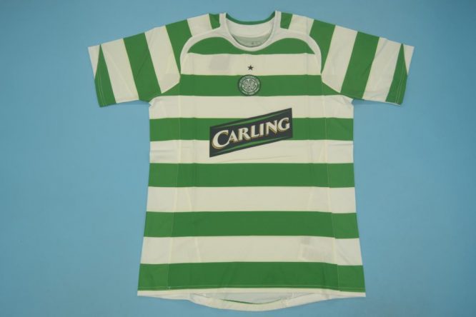 Shirt Front, Celtic Glasgow 2005-2007 Home Short-Sleeve