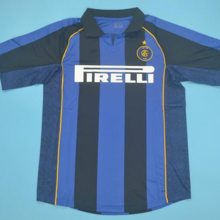 Shirt Front, Inter Milan 2001-2002 Home Short-Sleeve