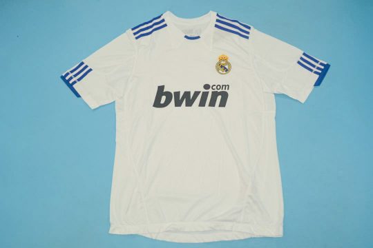 Shirt Front, Real Madrid 2010-2011 Home Short-Sleeve Kit